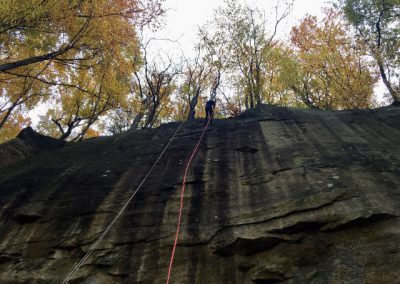 Abseilen vanaf 35m hoogte