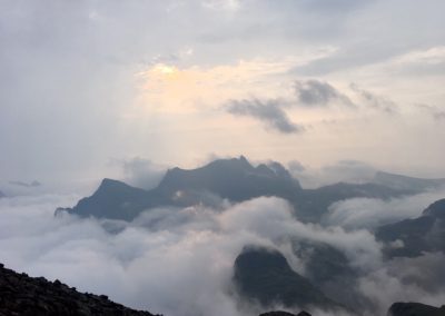 Boven de wolken Lofoten